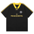 Rocksta Retro Embroidered Stripe T-Shirt