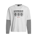 MT99 Layered Stripe Long Sleeve T-Shirt