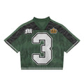 No3 Crown Mesh Boxy Jersey