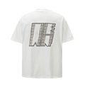 Abstract Embroidered Back Logo T-Shirt