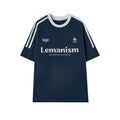 Lemanism Retro Stripe Printed T-Shirt (Preorder)
