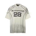 Blamacar Retro Faded Printed T-Shirt