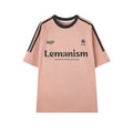 Lemanism Retro Stripe Printed T-Shirt (Preorder)