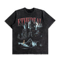 Night Ethereal Oversized Washed T-Shirt (Preorder)