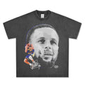 Curry Steph Oversized Washed T-Shirt
