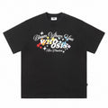 Whoosis Embroidered Rainbow Floral T-Shirt