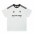 Boneless Contrast Stripe Embroidery T-Shirt