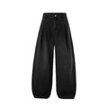 Inflation Baggy Curved Denim Jeans