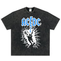 Nirvana ACDC Electric Shock Guitar Washed T-Shirt