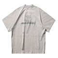 Mason Prince 90s Retro Embroidery Logo Tee (Beige)