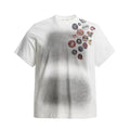Rebel Graffiti Dots Graphic Washed T-Shirt