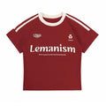Lemanism Retro Stripe Cropped T-Shirt (Preorder)