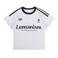 Lemanism Retro Stripe Cropped T-Shirt (Preorder)