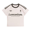 Lemanism Retro Stripe Cropped T-Shirt (Preorder)