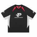 Taelepluscn Contrast Panel Casual T-Shirt