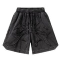 Pilot Dragon Contrast Spider Patchwork Shorts (Preorder)