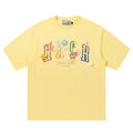Harsh and Cruel Flocked Floral Graphic Oversized T-Shirt (Preorder)