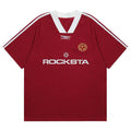 Rocksta Retro Embroidered Stripe T-Shirt