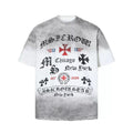 MS Gothic Faded Emblem Washed T-Shirt