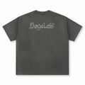 Boneless Distressed Horn Logo Oversized T-Shirt