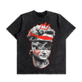 Crown Statue Oversized Washed T-Shirt (Preorder)