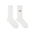 WE11DONE Embroidery Unisex Long Socks