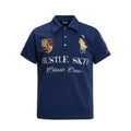 Archive Lab Racing Horse Embroidered Polo (Royal Blue)