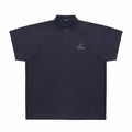Mason Prince Retro Embroidered Polo (Navy)