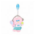 Crying Center Sporty Cat Plush Keychain
