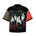 Res Tarall Contrast Grafitti T-Shirt