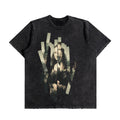 Mona Glitch Oversized Washed T-Shirt (Preorder)