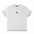 Iconslab Contrast Structure Embroidered Logo T-Shirt
