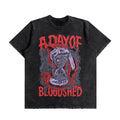 A Day Of Bloodshed Oversized Washed T-Shirt (Preorder)