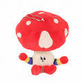 Crying Center Mushroom Plush Keychain