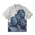 Classical Sculpture Graphic Cuban Shirt