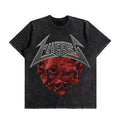 Cheers Death Skull Oversized Washed T-Shirt (Preorder)