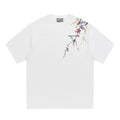 Harsh and Cruel Artistic Ink Floral Printed T-Shirt (Preorder)