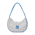 MLB Classic Monogram Jacquard Hobo Bag New York Yankees