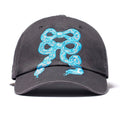 OPEN YY Embroidered Snake Ribbon Baseball Cap