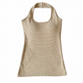 Double Muse Striped Halter Knit Tank