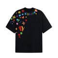 Bkid Multi-Color Graffiti Oversized T-Shirt