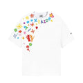 Bkid Multi-Color Graffiti Oversized T-Shirt