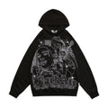 Black Air Full-Embroidery Worldwide Hoodie
