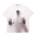 Portrait Shadow Oversized Washed Tee (Preorder)