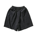 Mason Prince Basic Washed Heavy Logo Shorts