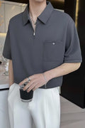 Ins Style Casual Polo Shirt