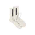 WE11DONE Contrast Unisex Long Socks