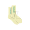 WE11DONE Contrast Unisex Long Socks