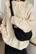 Nylon Round Sling Bag