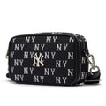 MLB Classic Monogram Jacquard Mini Cross Bag New York Yankees (Preorder)